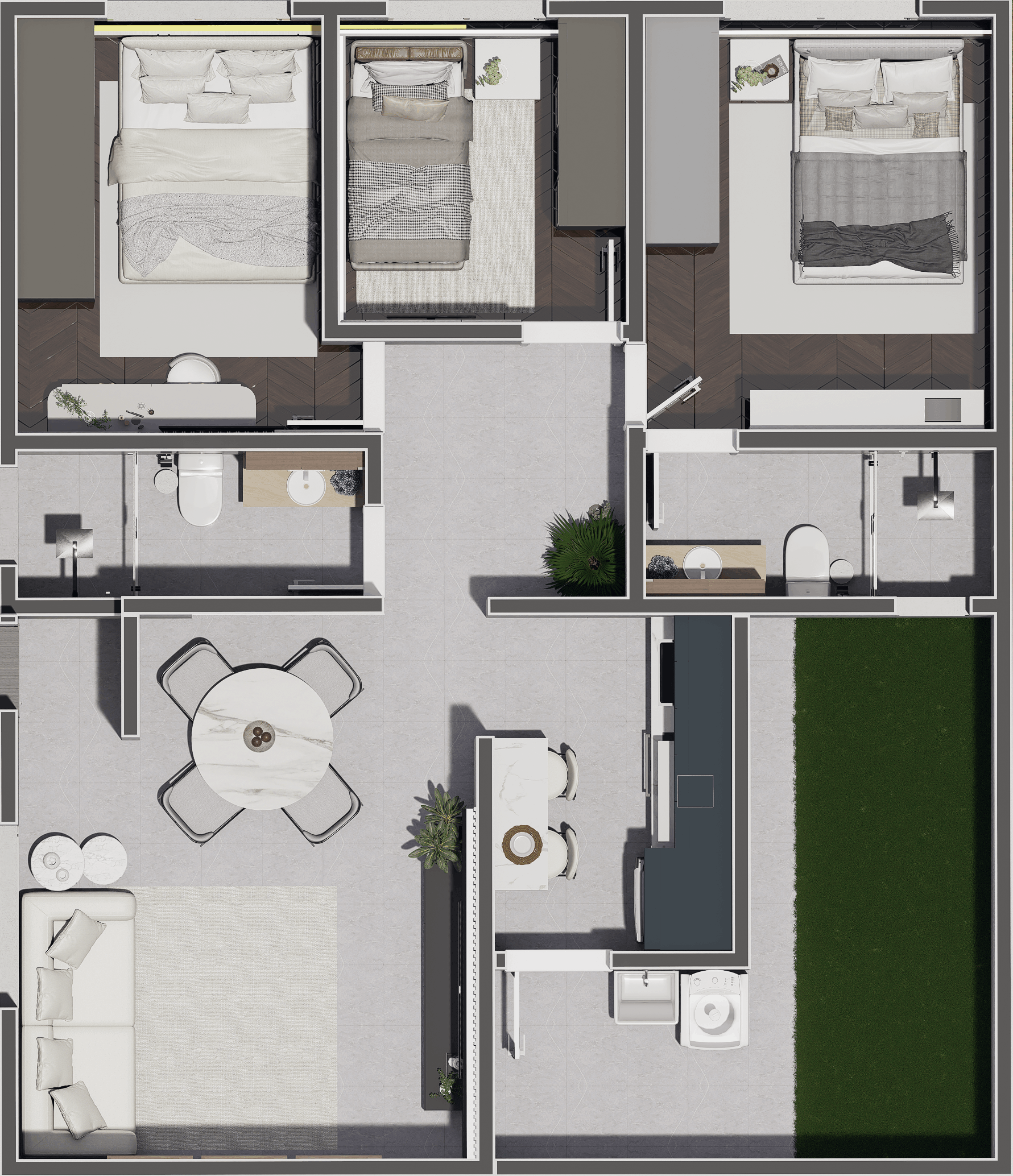 Planta humanizada