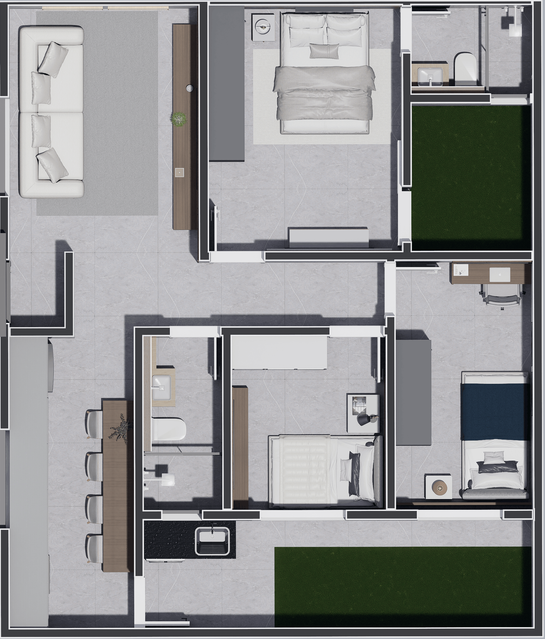 Planta humanizada