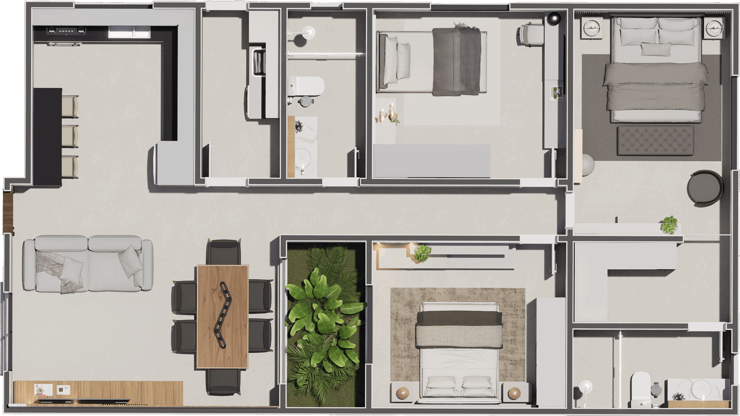 Planta humanizada