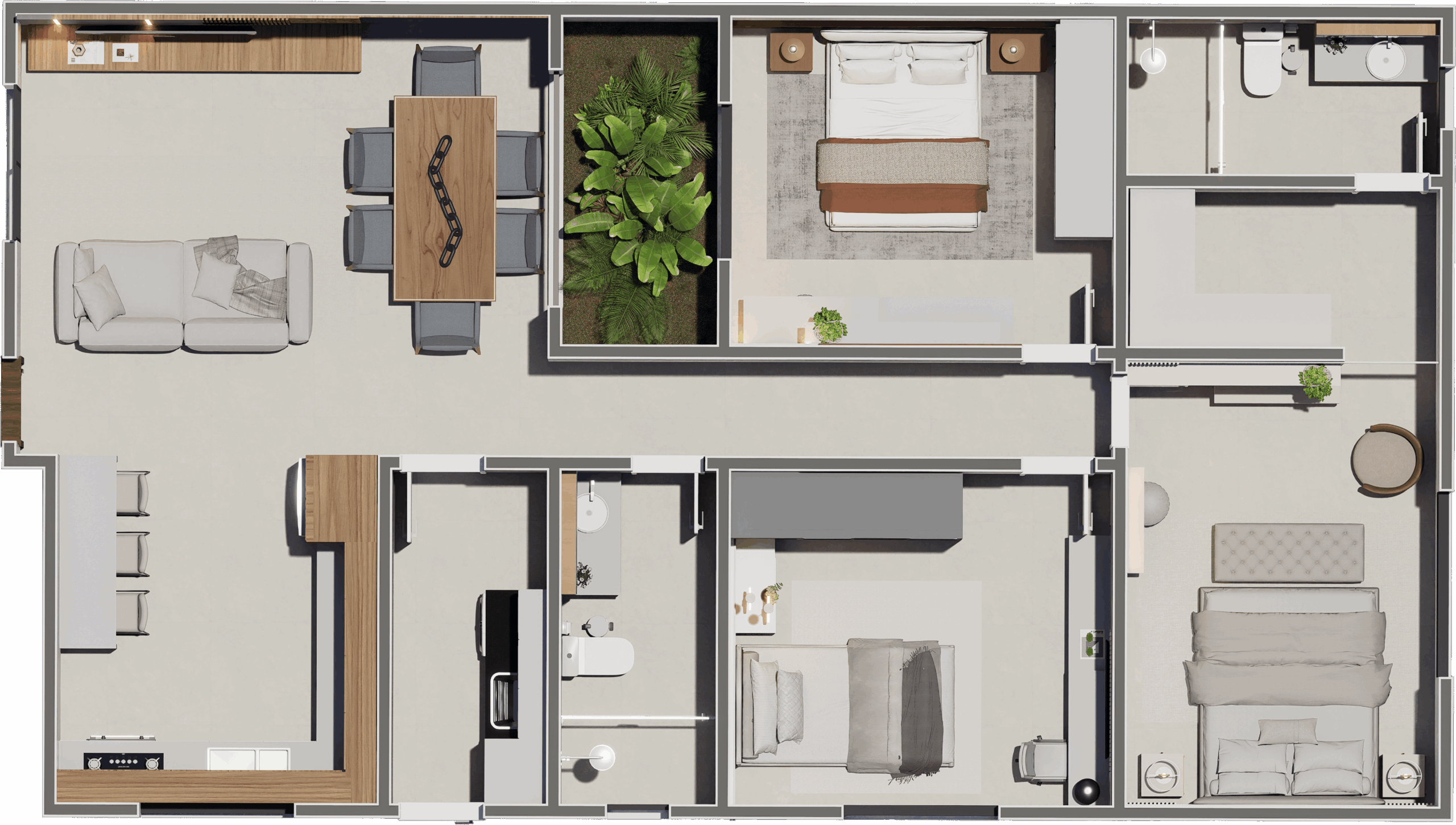 Planta humanizada